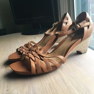 Clarks leather sandals